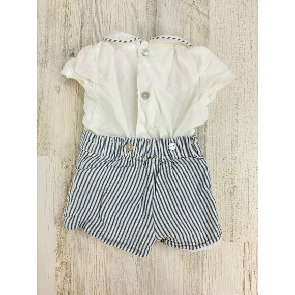 La Coqueta Baby Boys Set Romper Made in Spain Sz 6 M - Picture 5 of 10